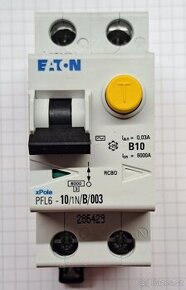 Kombi chránič EATON, PFL6-10/1N/B/003