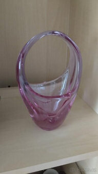 RETRO KOŠÍČEK HUTNÍ SKLO - 2 DRUHY