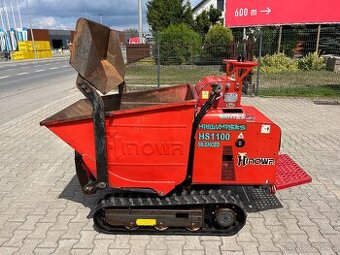Samonakládací minidumper Hinowa HS1100 AX pásový kolečko