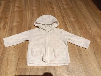 Fleecová mikina pro holčičku vel. 62