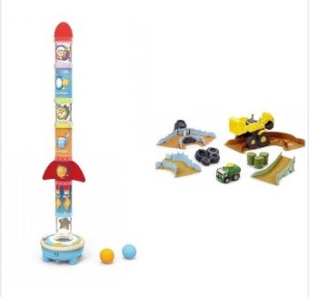 Raketová základna Hape a Little Tikes Souboj na vrakovišti