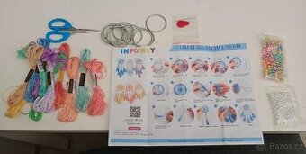 Sada na výrobu 11 malých lapačů snů