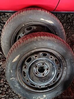 2x zimní kola na Š Fabia I