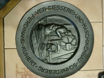 Prodám bronzový talíř