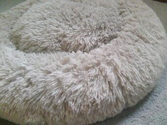 Pelíšek pro psa nebo kočku, FLAMINGO světle krémově hnědý ku