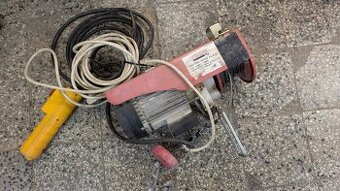 Elektrický naviják 1000W/230V kladkostroj