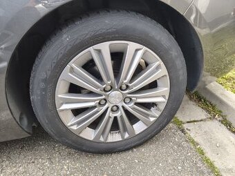 Alu disky 16" na peugeot, citroen 5 dir