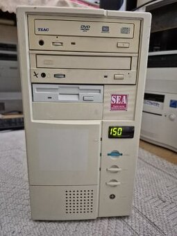 Historický počítač 200 mhz, MMX, 16 Ram, 8 GB HDD, zvuk