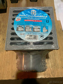 Domovní a venkovní vpust DN 100 s vodorovným odtokem