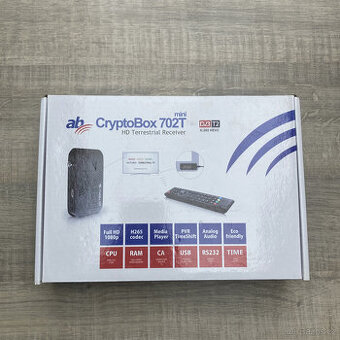 AB CryptoBox 702T mini – DVB-T2 set-top box