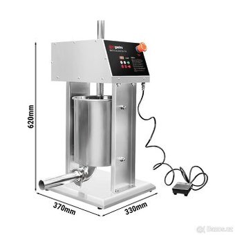 Elektrická plnička klobás & stroj na churros profesionální -