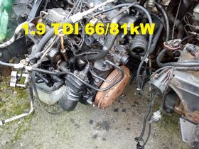 Motor 1.9TDI 66/81 kW - VW Sharan/F.Galaxy/S.Alhambra