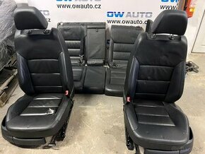 Sada sedaček Škoda Octavia II RS , černá kůže