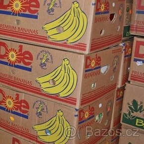 Krabice na stěhování - banánovky