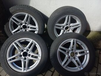 Prodám kola 5×120 + Letní pneu 205/60 R16