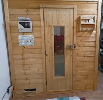 Finská sauna Weka Saunawelt masiv+kamna