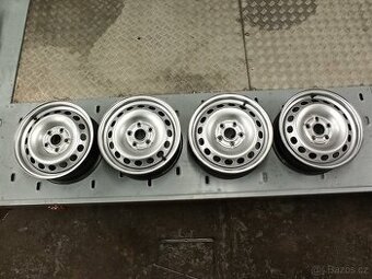 VW CADDY - 4x OCELOVÝ DISK 15“ - rozteč 5x112