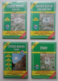turistické mapy Slovensko - 1
