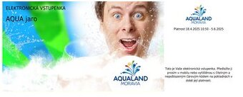 Celodenní vstupné Aqualand Moravia