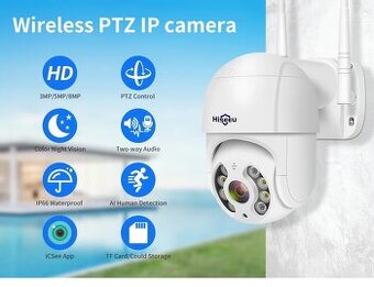 Hiseeu WHD318 4K 8MP wifi smart kamera