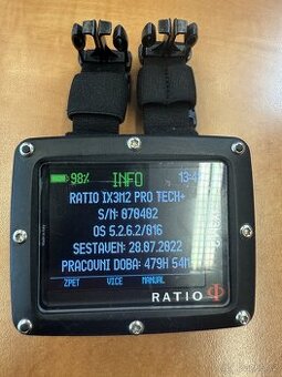 Potápěčský počítač Ratio Ix3M2 Tech+