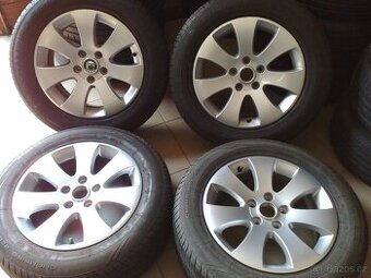 alu kola 5x112 r16 original škoda yeti 215/60/16