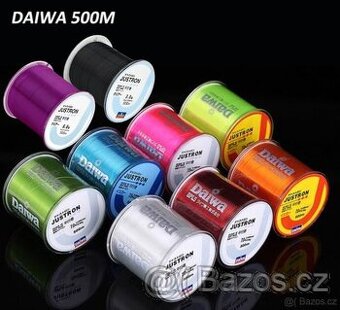 Vlasec DAIWA JUSTRON 500m- KVALITNÍ - SUPER CENA