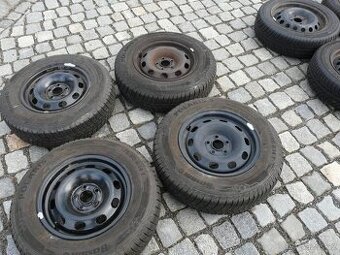 ZIMNÍ PNEU + DISKY ŠKODA VW SEAT 175/80R14