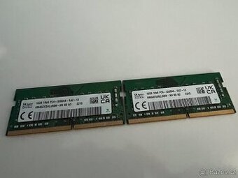 Operační paměťi SKHynix 16GB(32GB), DDR4, 3200Mhz