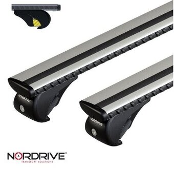 Nové alu příčníky NORDRIVE SILENZIO 120cm