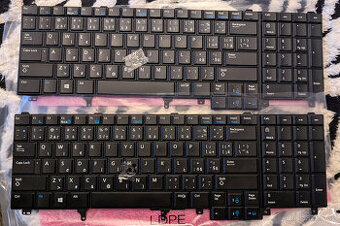 Klávesnice pro notebooky DELL E5520 E5530 E6540 M4800 a jiné