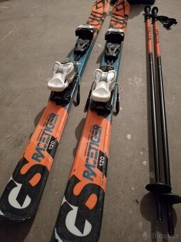 Dětské lyže 120 cm + boty velikost 36