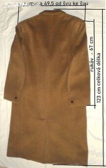 Vlněný kabát Ermenegildo Zegna, kožená brašna Zegna