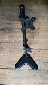 Držák na monitor - na 2 monitory nad sebou