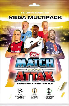 Fotbalové kartičky Match Attax 2025/26 ... obyčajné