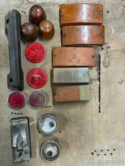 světelné díly PAL – kryty, odrazky