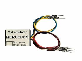 Mercedes Benz zátěžová dečka emulátor sedačky spolujezdce