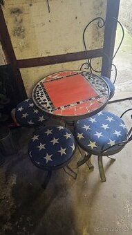 Zahradní kovaný set