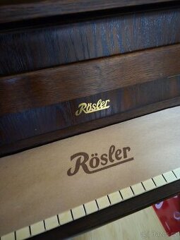 Pianino -klavír Rösler -Petrof