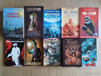 Sci-fi apod. - starší knihy, ceny od 20Kč do 60Kč