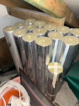 Skruže, tepelná izolace trubek