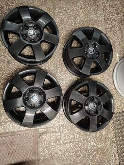 ALU disky originál Škoda 5x112 r15 (sada č.5)
