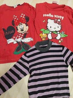 Trička dětská s dlouhým rukávem