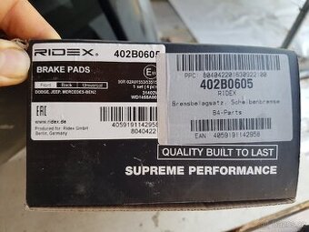 Prodám brzdove destičky na mercedes  GL W166