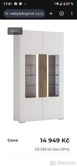 Vitrínová skříň Toronto