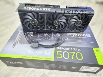 🚀 ASUS PRIME GeForce RTX 5070 O12G | ZÁRUKA ALZA 09/28