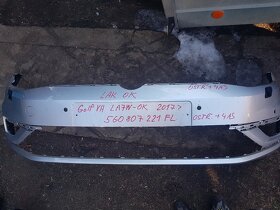 vw golf VII. hb i variant 4x kapota, blatníky světla dveře