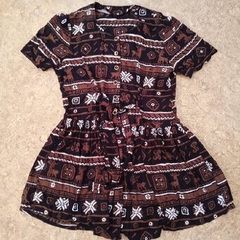 PŘÍJEMNÉ LETNÍ ŠATY VEL. L za super cenu