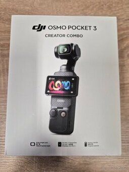 DJI Osmo Pocket 3 Creators Combo + Karta (v záruce)