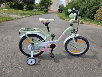 Prodám dětské 16"kolo (dívčí).